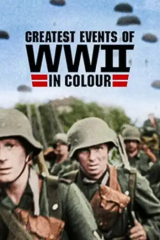 द्वितीय विश्व युद्ध की सबसे बड़ी घटनाएं रंग में